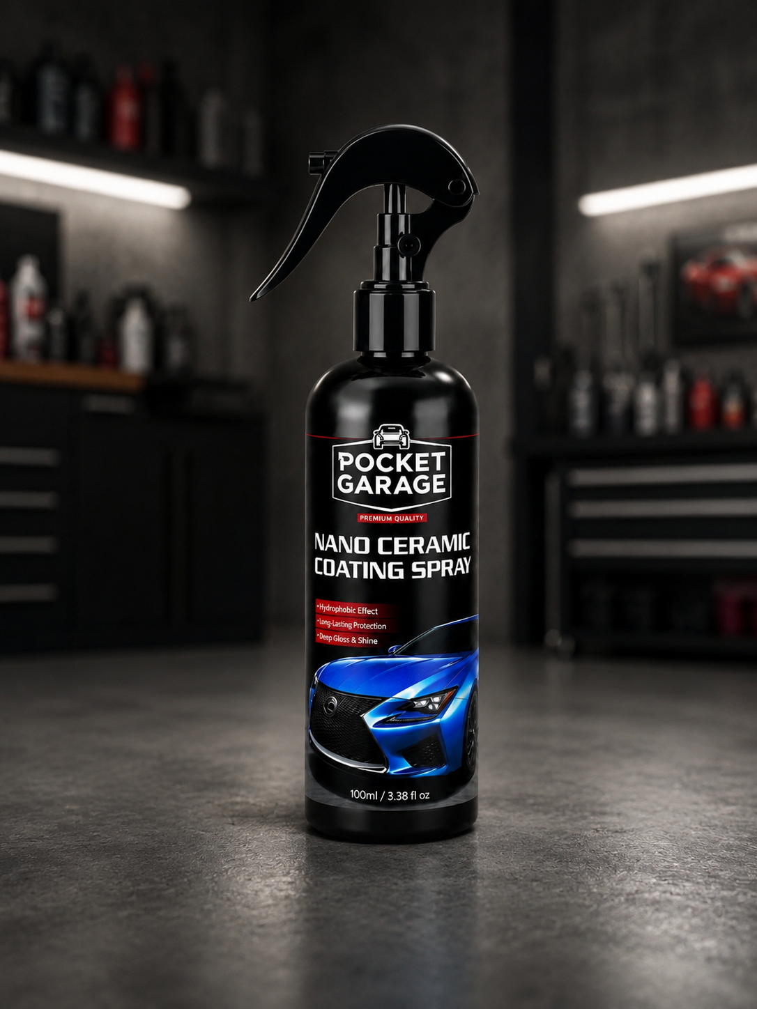 Nano Ceramic Coating Spray – PocketGarage Edition