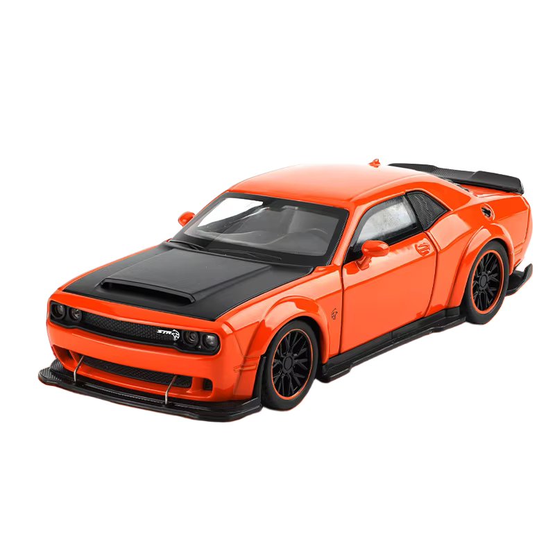 Dodge Challenger Hellcat Diecast Model Car – PocketGarage Edition