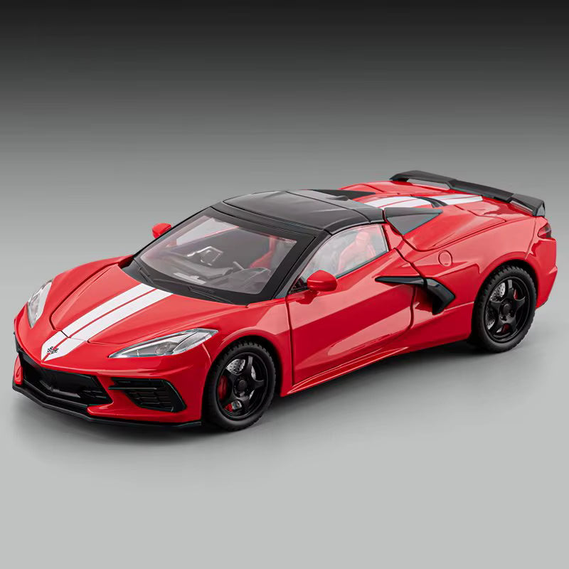 Corvette C8 Coupe Diecast Model Car – PocketGarage Edition