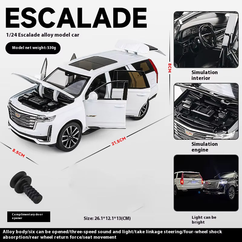 Cadillac Escalade Diecast Model Car – PocketGarage Edition