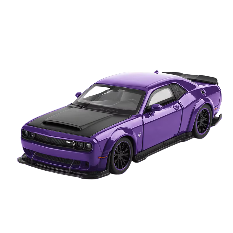 Dodge Challenger Hellcat Diecast Model Car – PocketGarage Edition