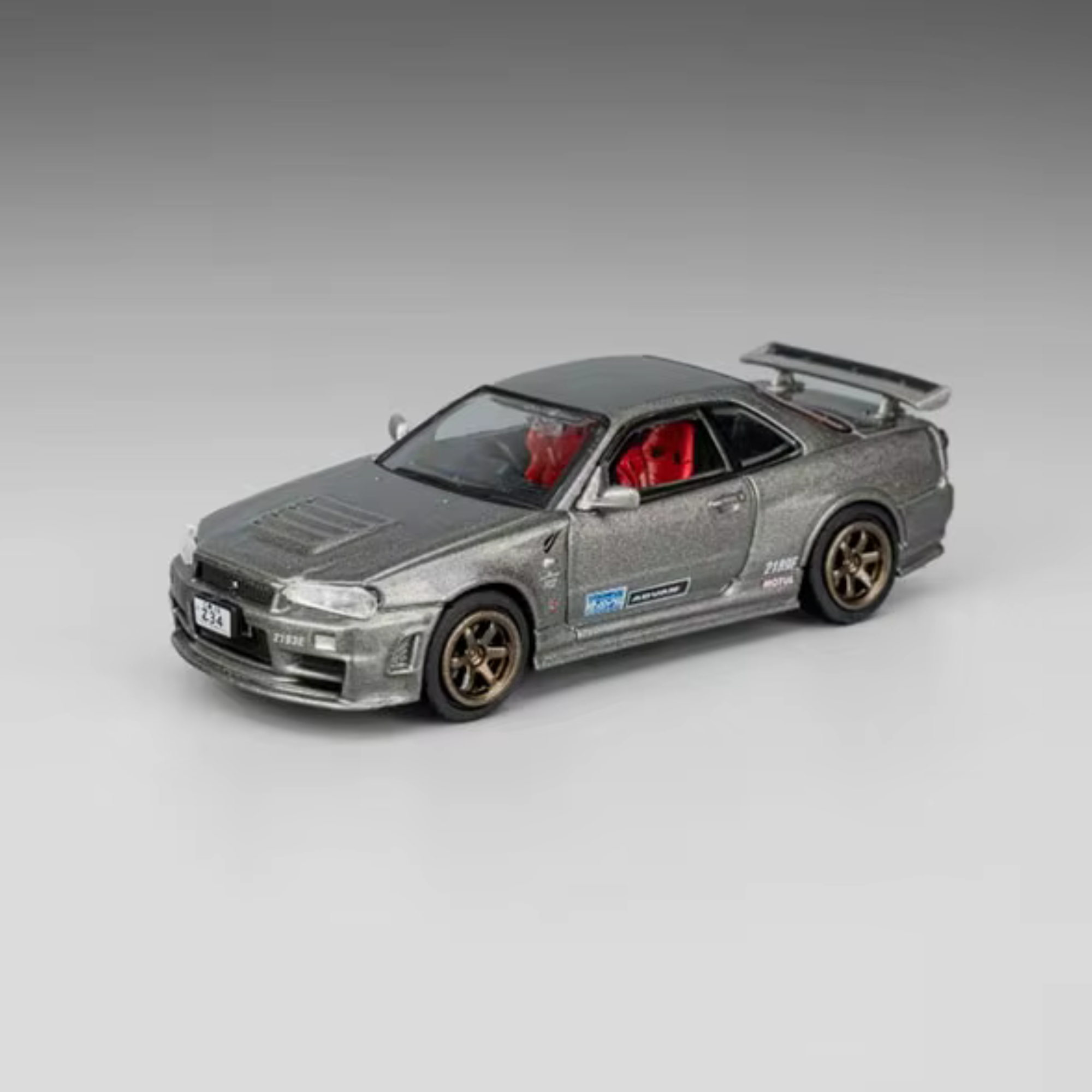 Nissan Skyline R34 Diecast Model Car – PocketGarage Edition