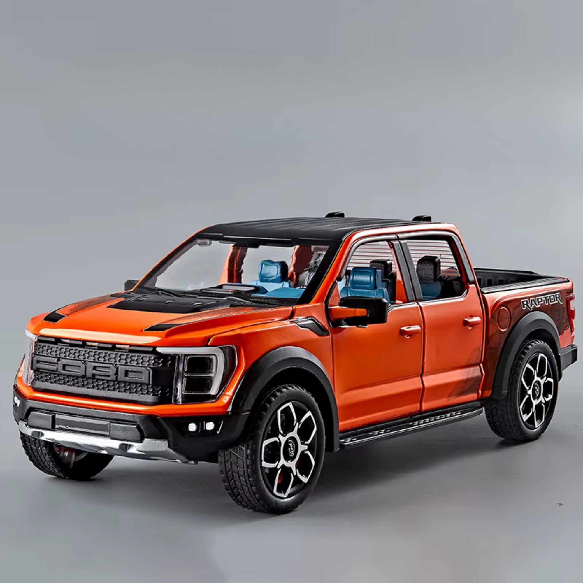 Ford F150 Raptor Diecast Model Car – PocketGarage Edition