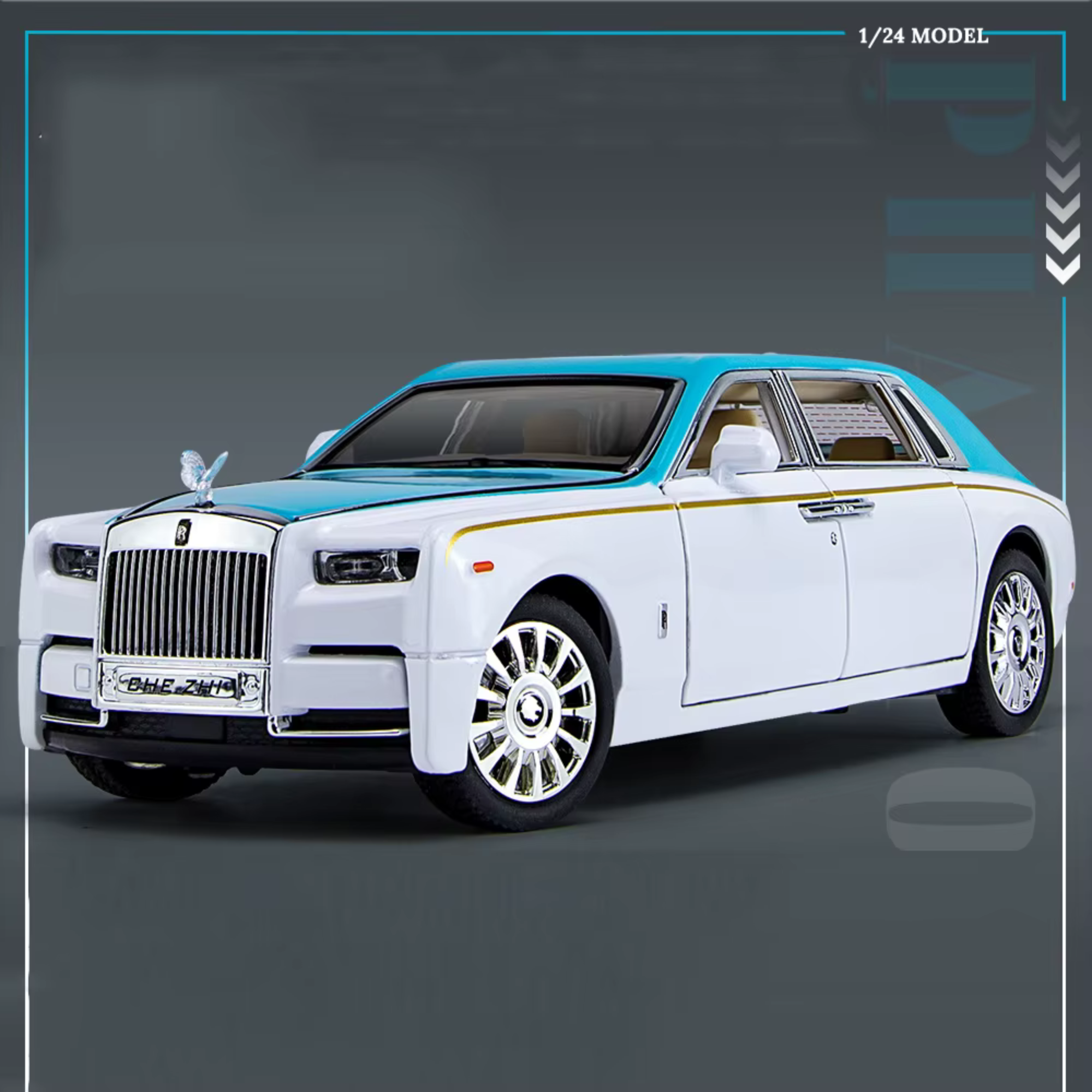 Rolls Royce Phantom Diecast Model Car – PocketGarage Edition