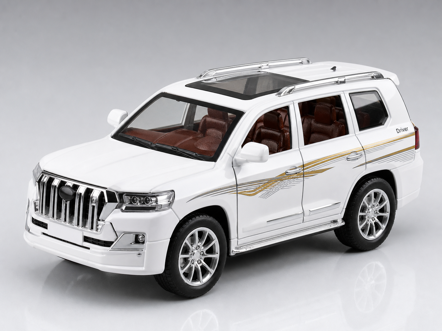 Toyota Land Cruiser Diecast Model Car – PocketGarage Edition