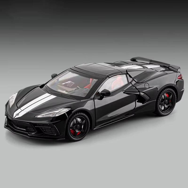 Corvette C8 Coupe Diecast Model Car – PocketGarage Edition