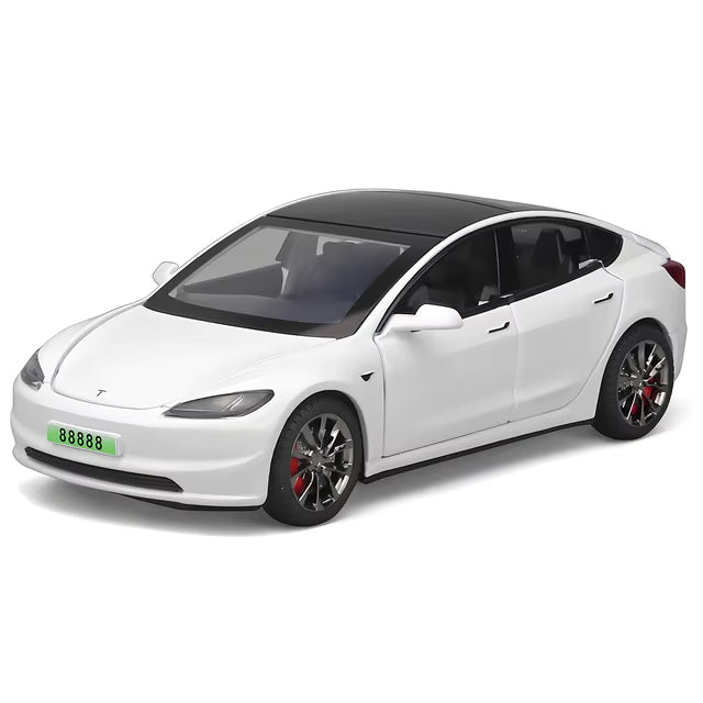 Tesla Model 3 2024-2025 Diecast Model Car – PocketGarage Edition