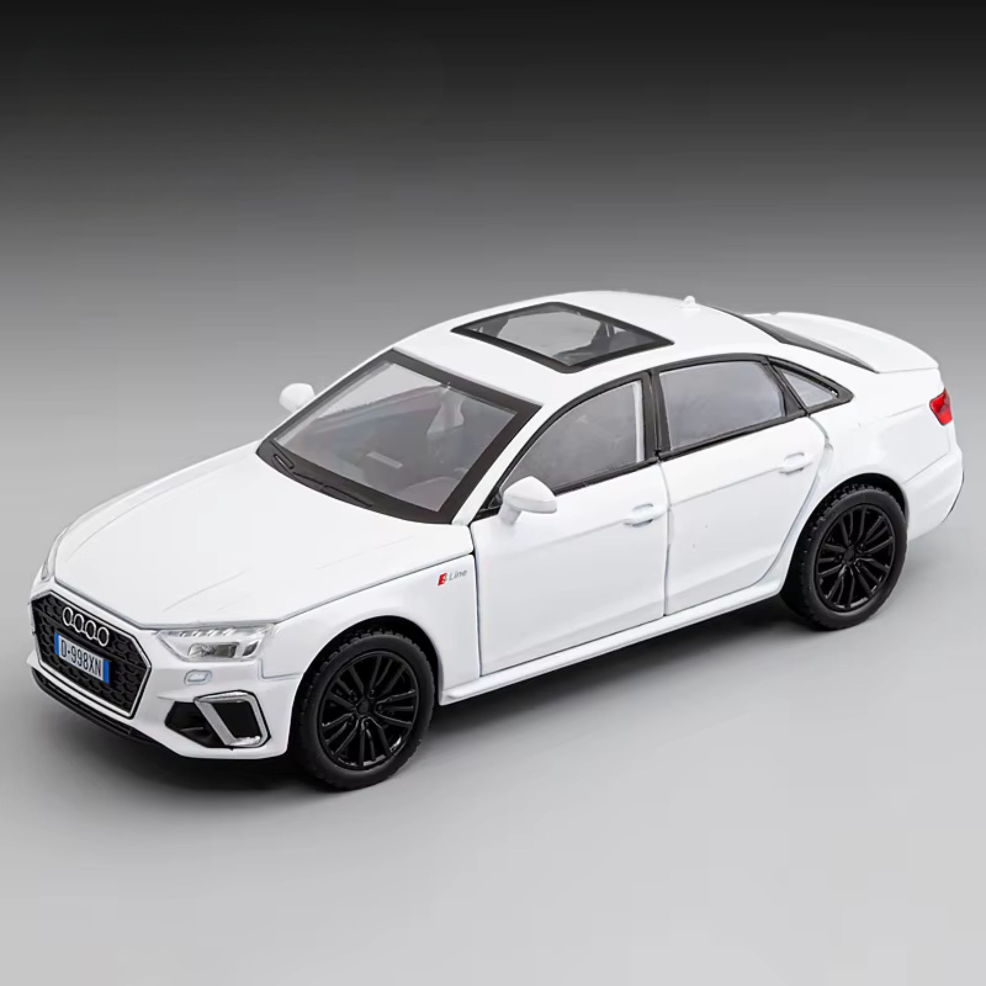 Audi A4 Sedan Diecast Model Car – PocketGarage Edition