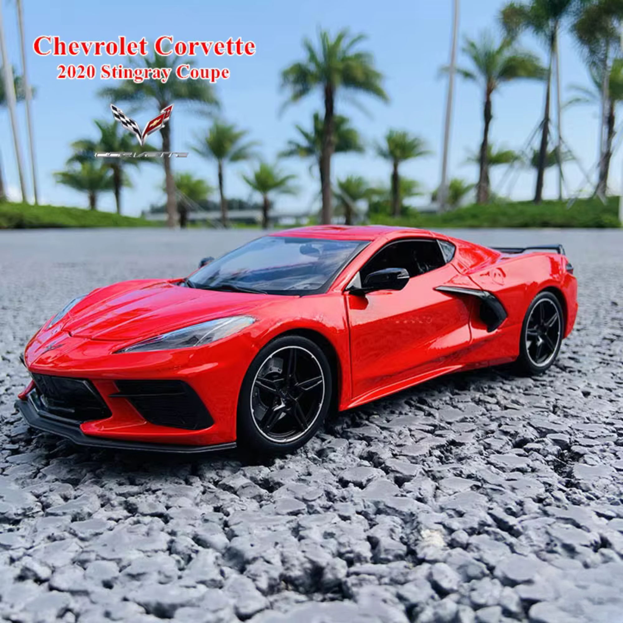PocketGarage Corvette C8 Stingray Coupe