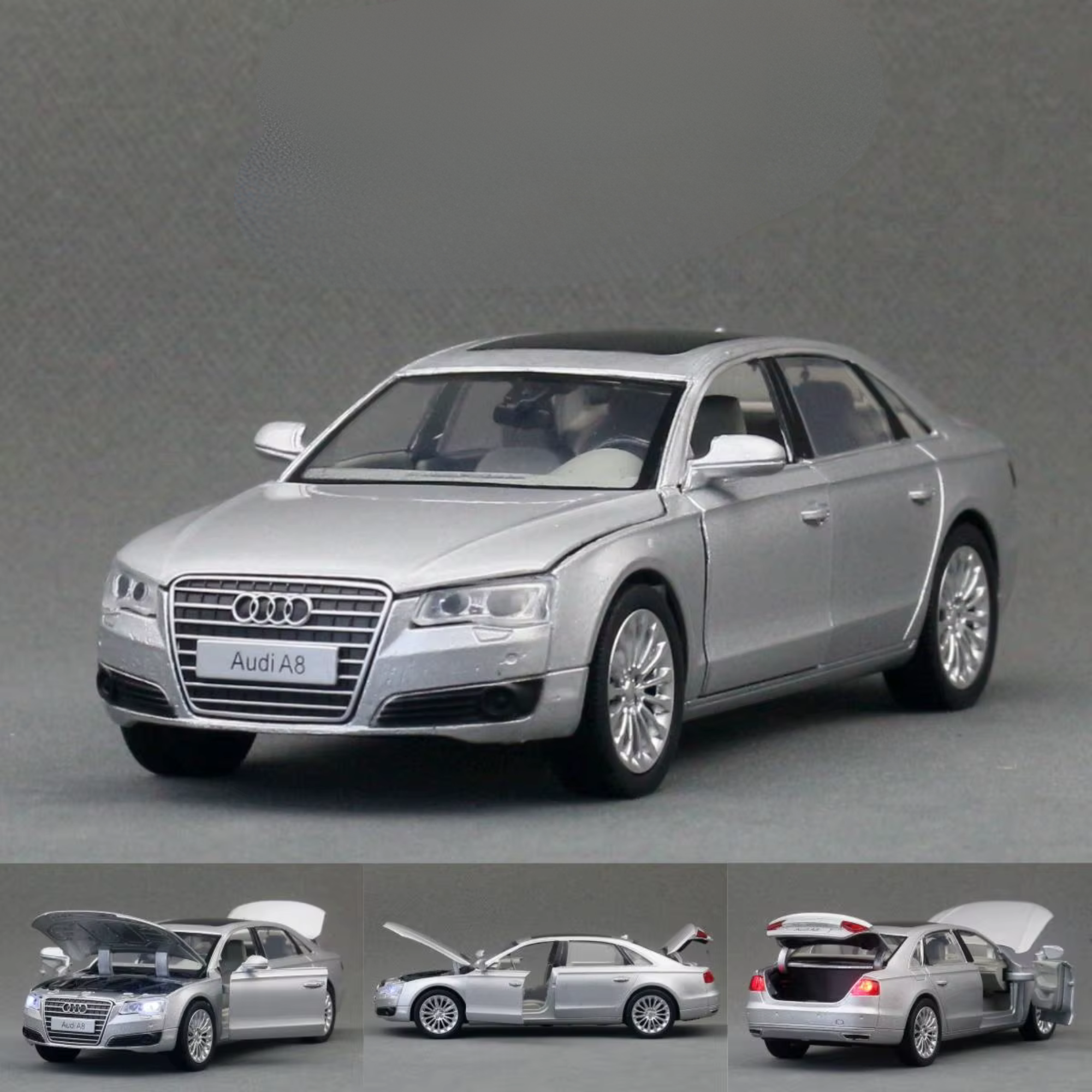 Audi A8 D4 Diecast Model Car – PocketGarage Edition
